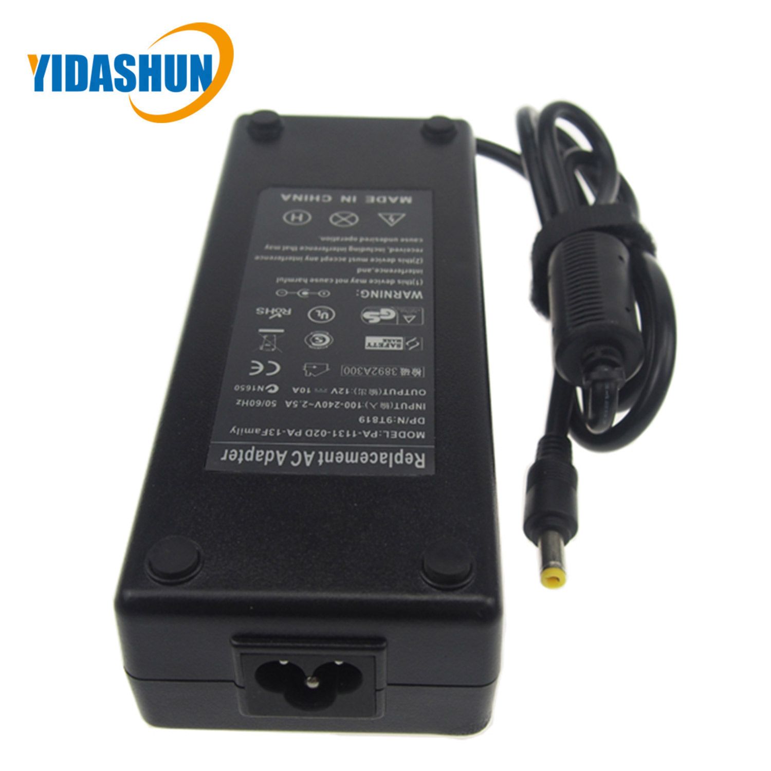 12V 10A 120W 5.5X2.5mm LED Power Adapter
