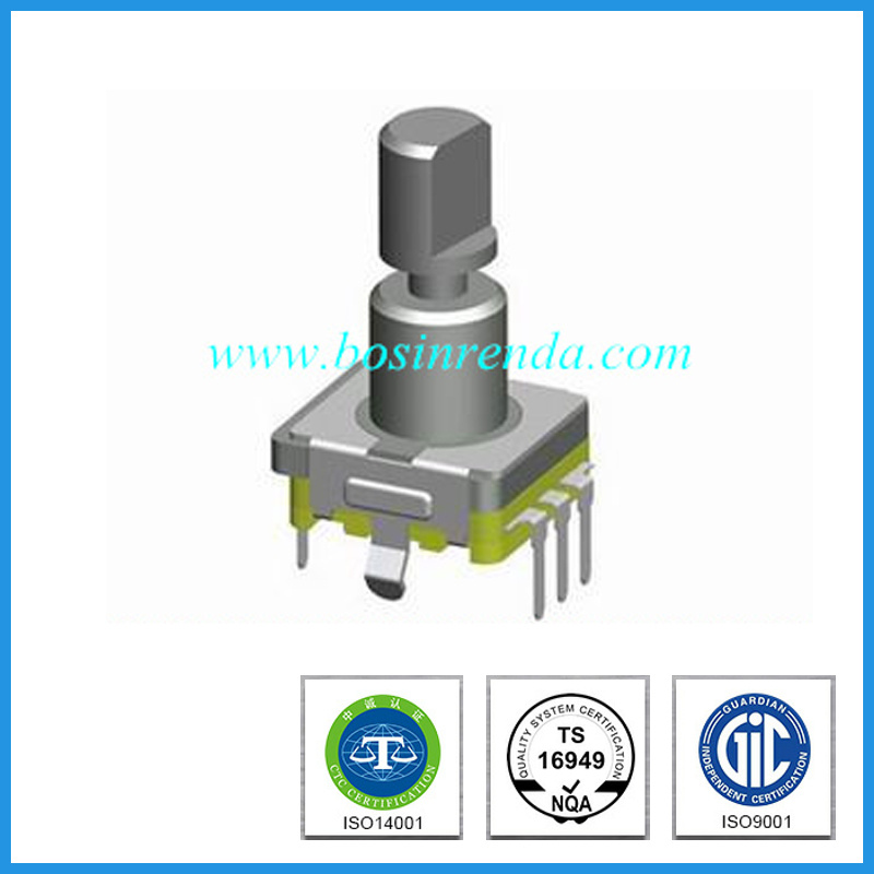 11mm Reset Switch with Rotary Type for Audio