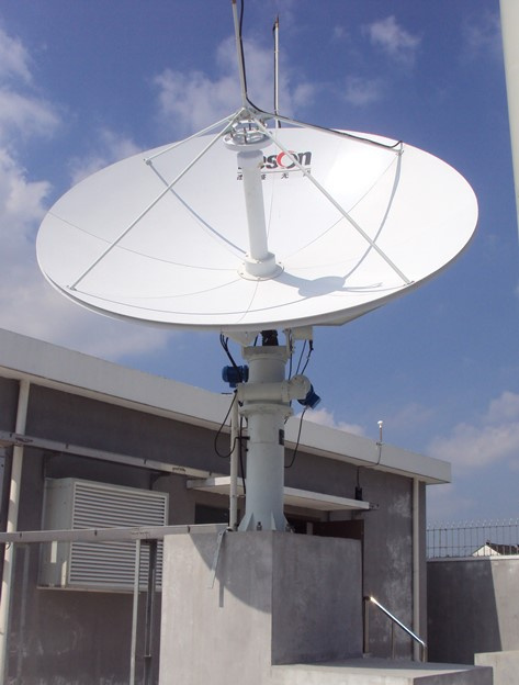 3.0m Full Motion Vsat Rxtx Satellite Antenna