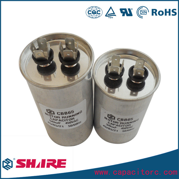 Anti-Explosion Oil-Filled Cbb65 AC Motor Capacitor