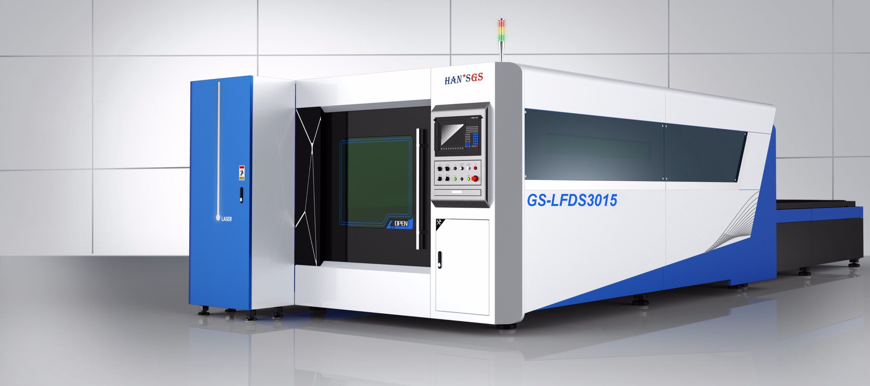 New Design of Hans GS Laser Cutting Machine From China