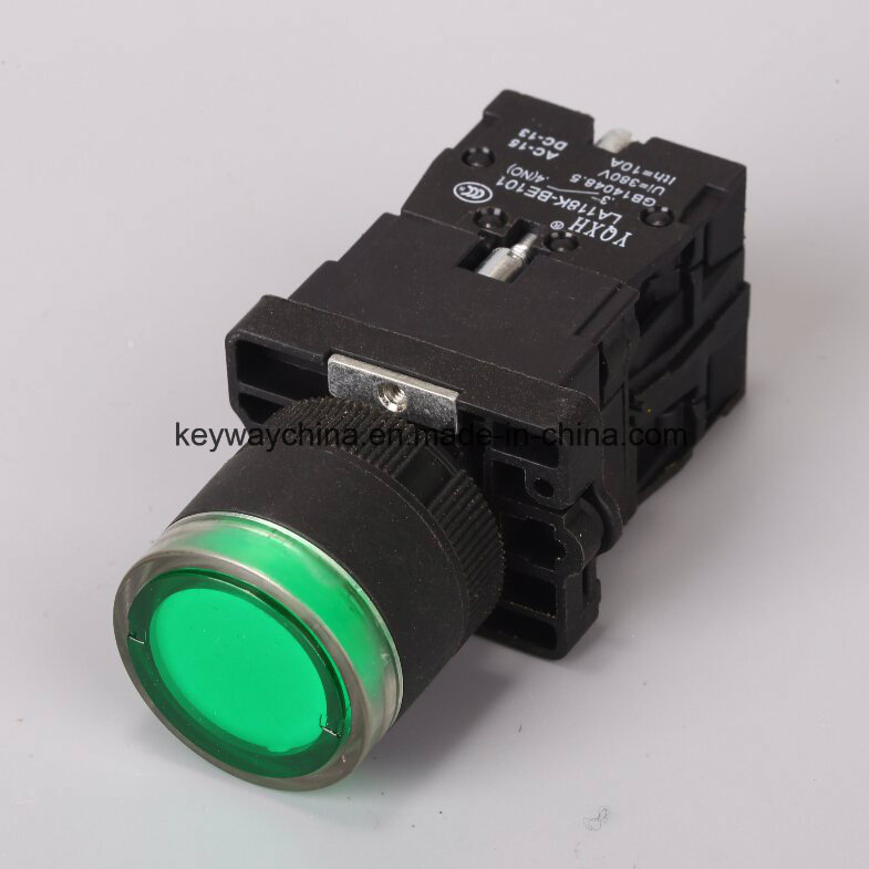 Illuminated Push Button Switch with Ce/CB/CCC