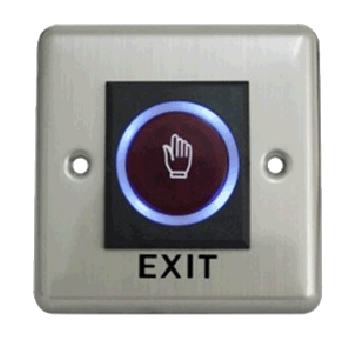 Infrared Inductions Exit Pushbutton Switch