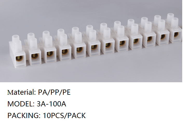 Plastic Terminal Blocks, 12 Ways Connector,