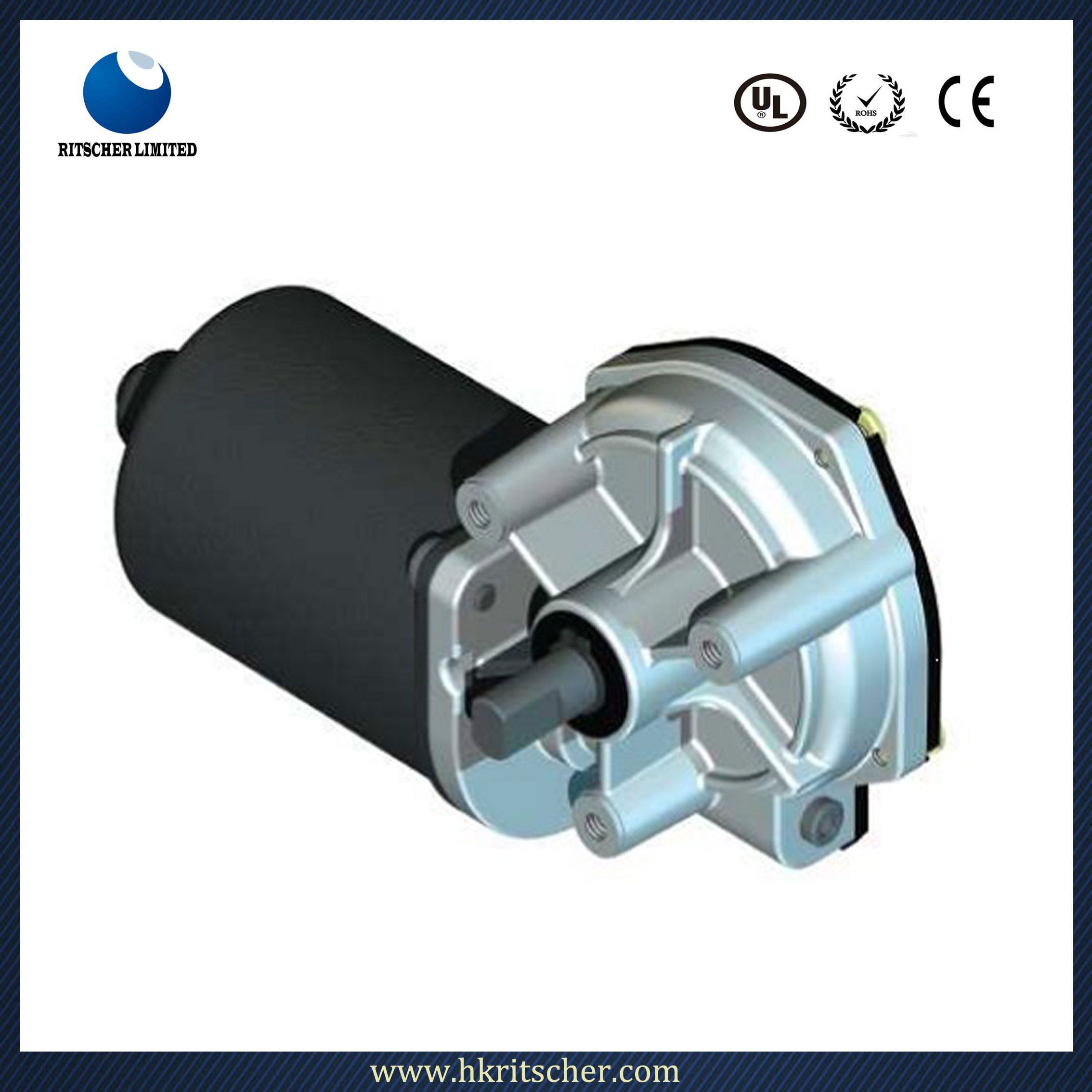 Low Speed DC Gear Motor for Electrical Household/Welding Machine