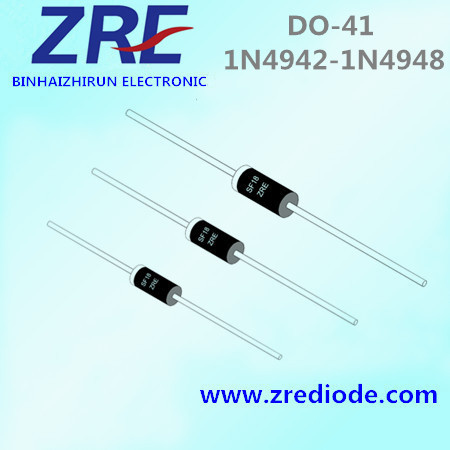 1A 1n4942 Thru 1n4948 Fast Recovery Rectifier Diode Do-41 Package