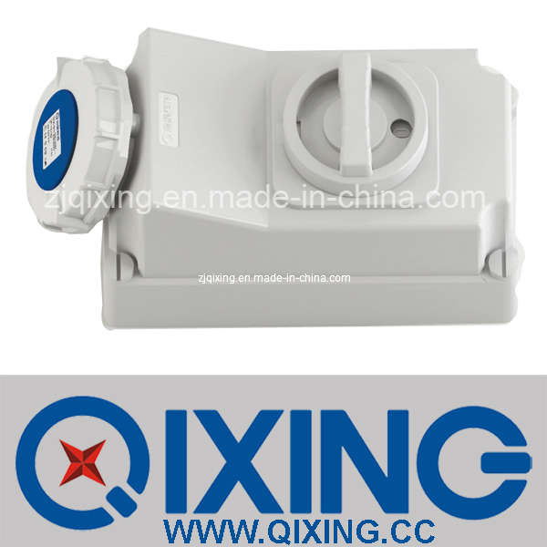 Industrial Socket with Switches for Industrial Application (QX7012)