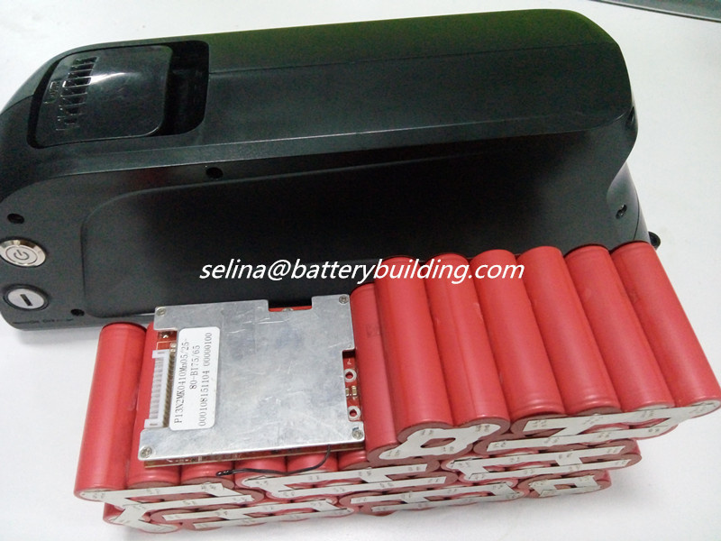 52V E-Bike Battery Pack New Downtube Lithium Battery with 14s4p Configuration