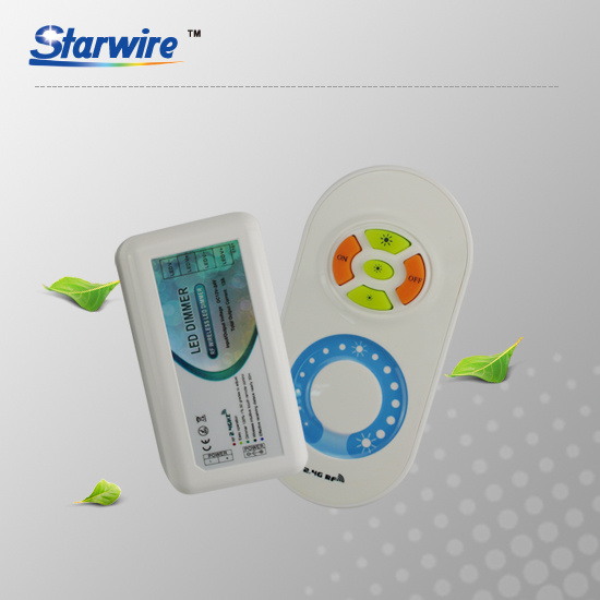 2.4G LED Dimmer White Remote, Touch RGB Controller
