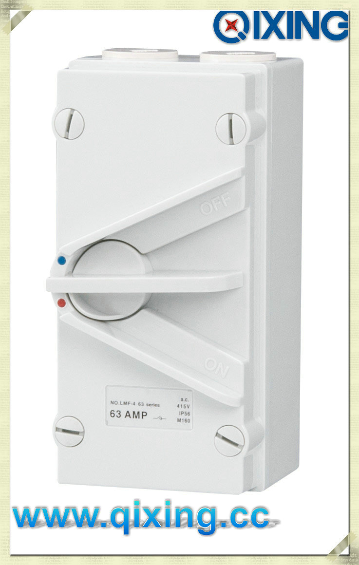 Waterproof Isolating Switches with CE CB S Certification (QXF1-163)