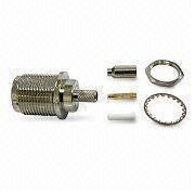 Rg-174/U Coaxial Connector with N Jack Crimp Bulkhead