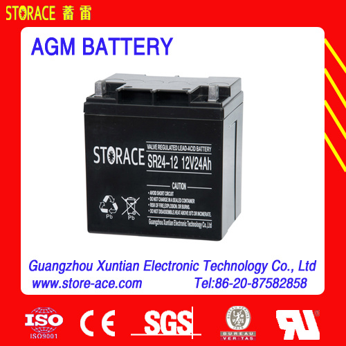 12V 24ah Hybrid Battery for Emergency Light System