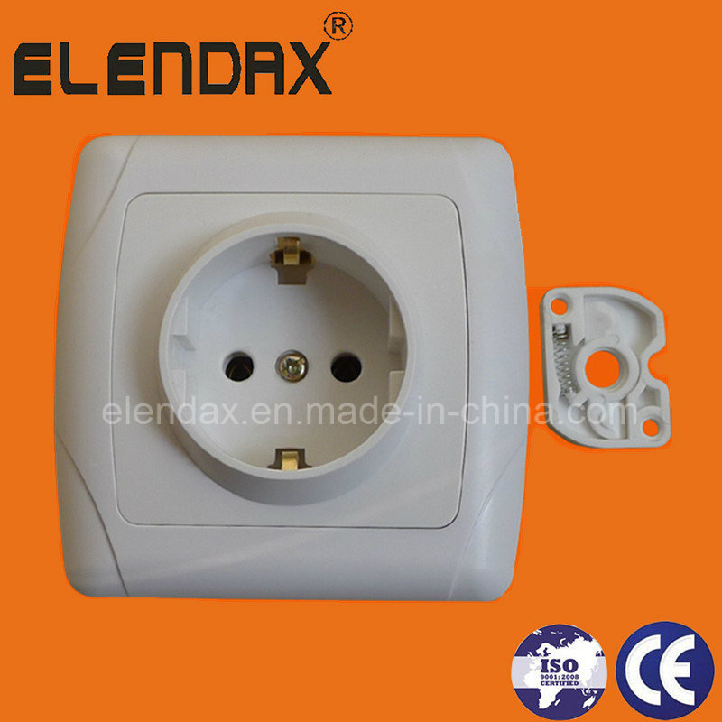 Wall Socket Type and Commmercial, Residential / General-Purpose Application Power Outlet /European Style 16A 2 Pin Wall Socket Outlet (F3010)
