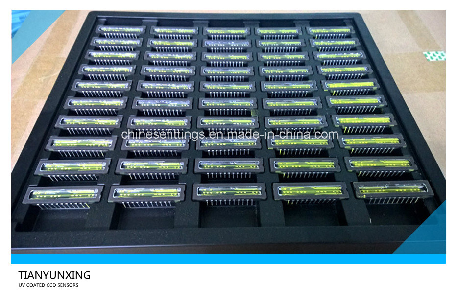 Large Pixels UV Coated CCD for Direct Reading Emission Spectrometer