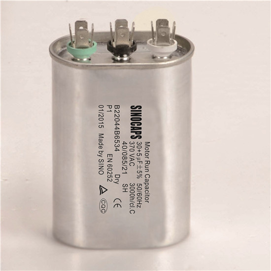 Cbb65 Anti-Explosion Run Capacitor for Air Conditioner and Refrigerator