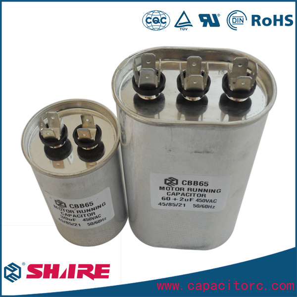 Cbb65 Capacitor for AC Motor Running