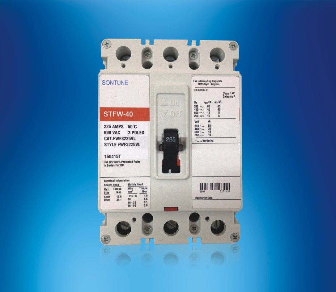 Sontune Stfw-40 (ST225) Moulded Case Circuit Breaker
