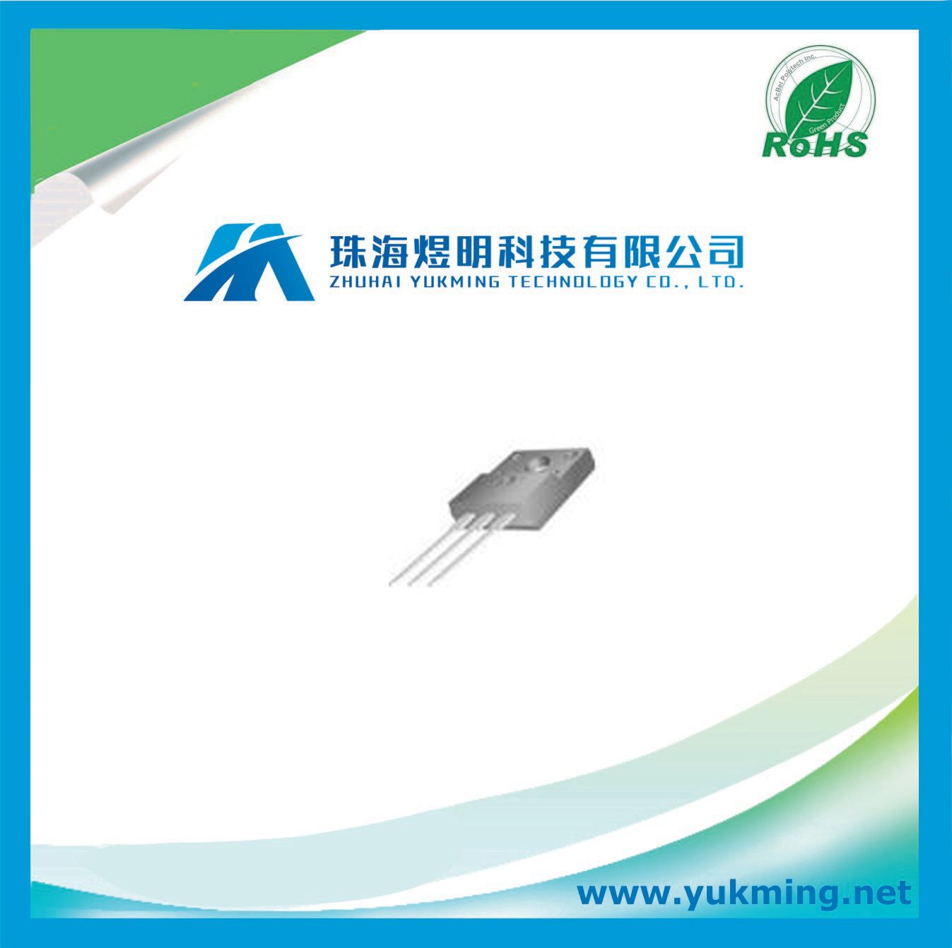 Transistor Fqpf3n80c of 800V N-Channel Mosfet