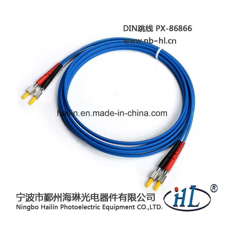 DIN Fiber Optic Patch Cable with PC Upc APC