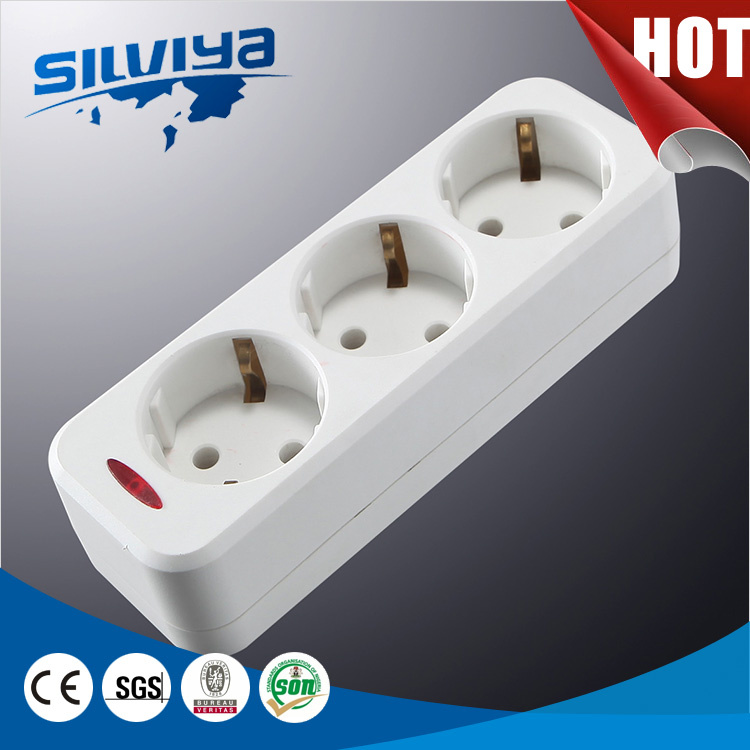 3 Gang Cord Extension Sets with EU Standard