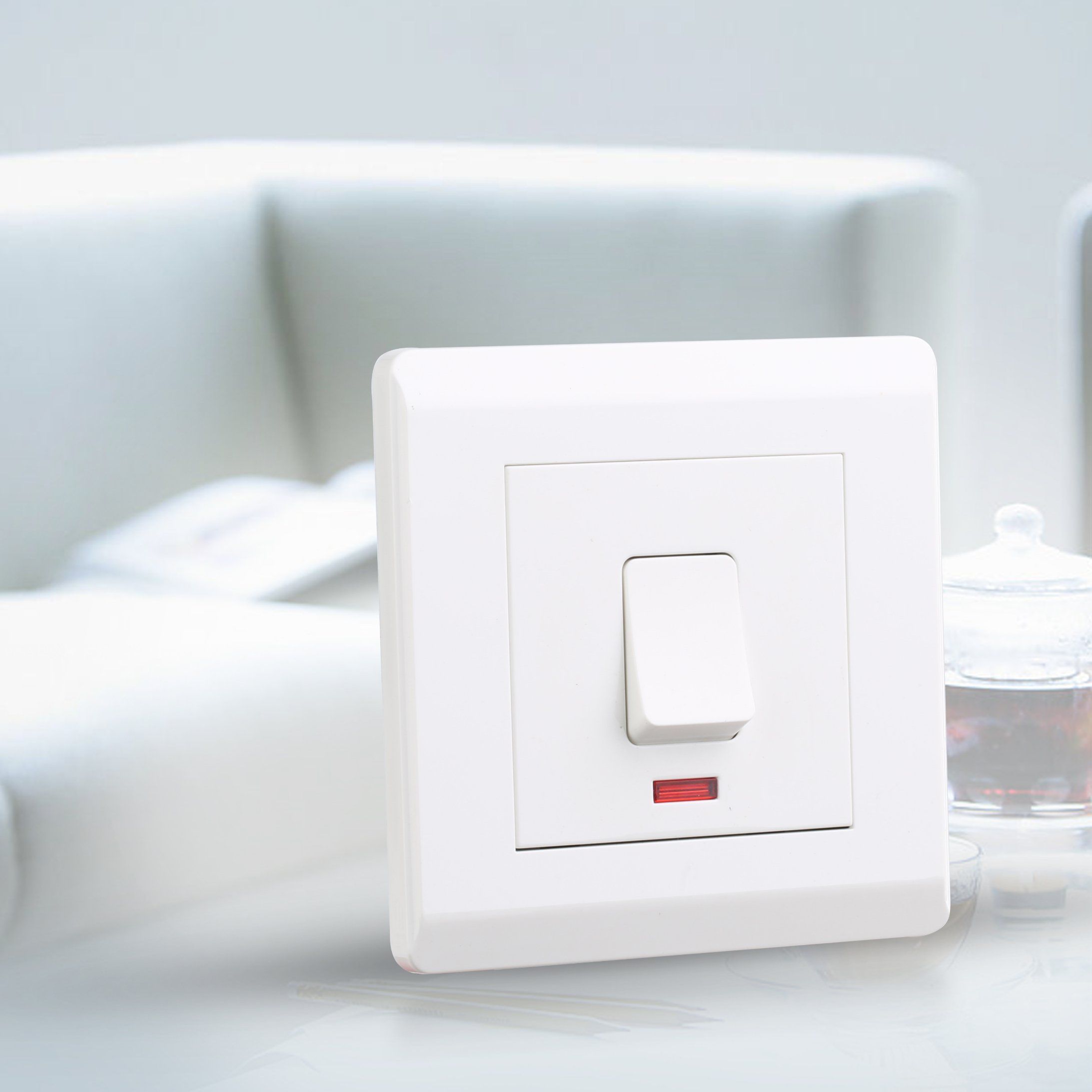 High Quality PC White 20A Heater Switch