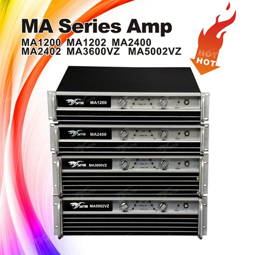 Ma1202 2 Channels DJ Audio Power Amplifier Price