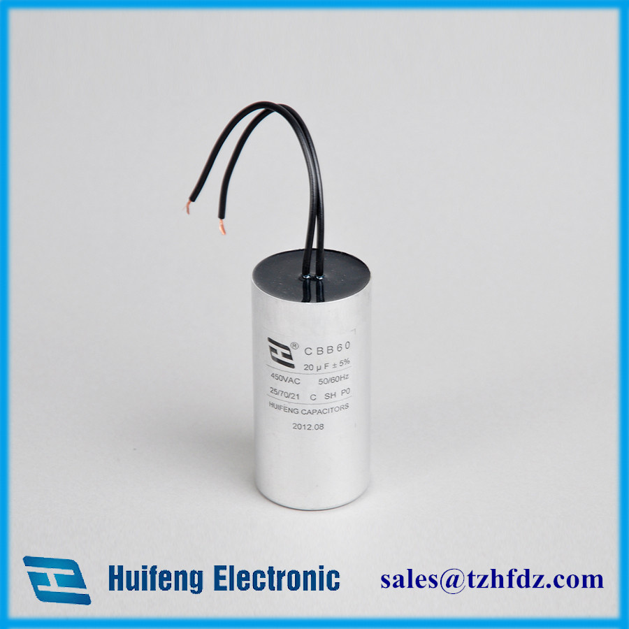 Cbb60 AC Motor Run Capacitor