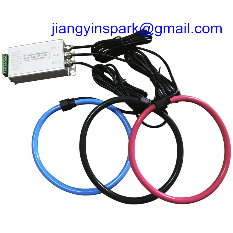 1500A 333.3mv Rogowski Coil 3 Phase