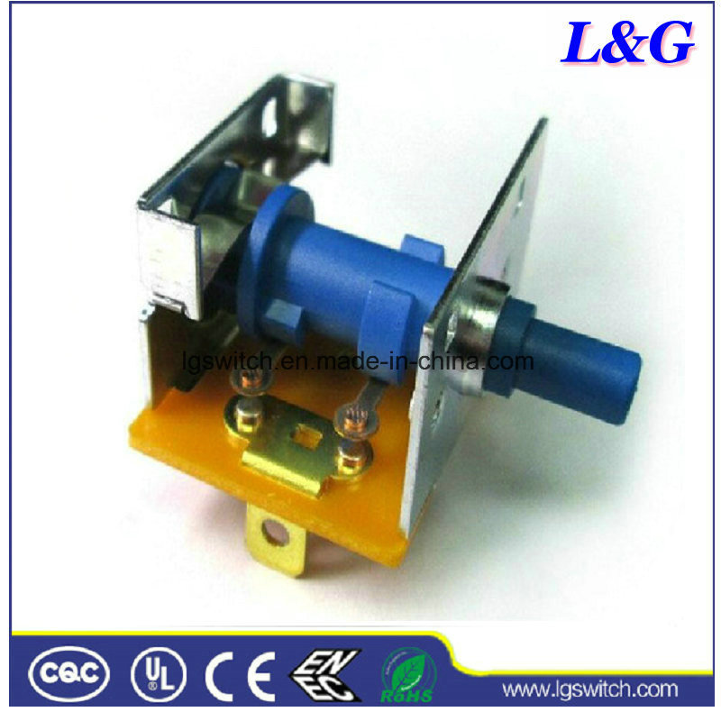 Electrical Appliances 2 Pole 6 Position 16A Selector Rotary Switch