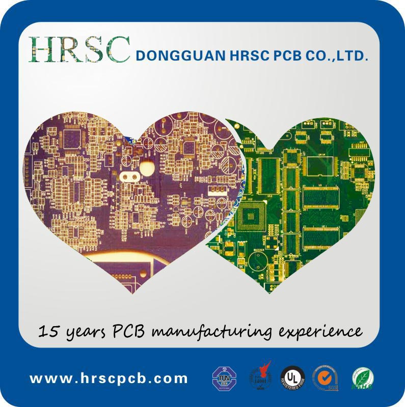 High Frequency Tg170, Lead Free Telecom 4layer PCB, PCBA
