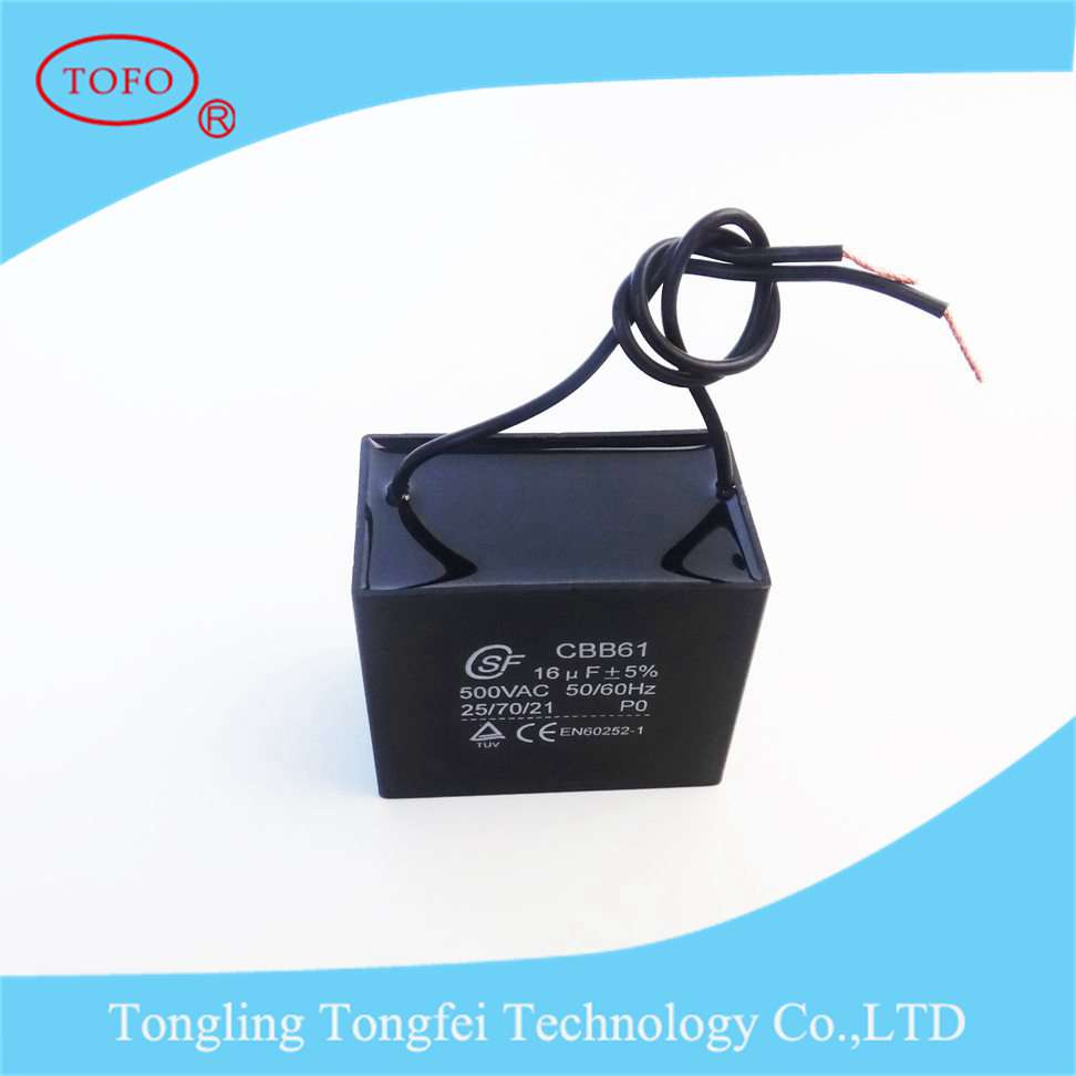 Fan Capacitor for Fan Spare Parts with Good Quality