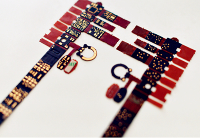 4 L 0.4mm Flexible Rigid PCB for Control Electronics