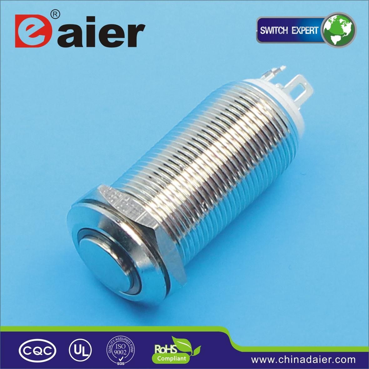 Explosion Proof Switch Latching Illuminated Push Button Switch (GQ12F-10EL)