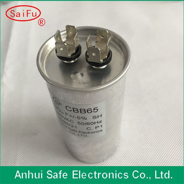 Sh P2 Cbb65A-1 Capacitor 35UF 40UF 45UF 50UF 55UF Sh Polypropylene Run Capacitor
