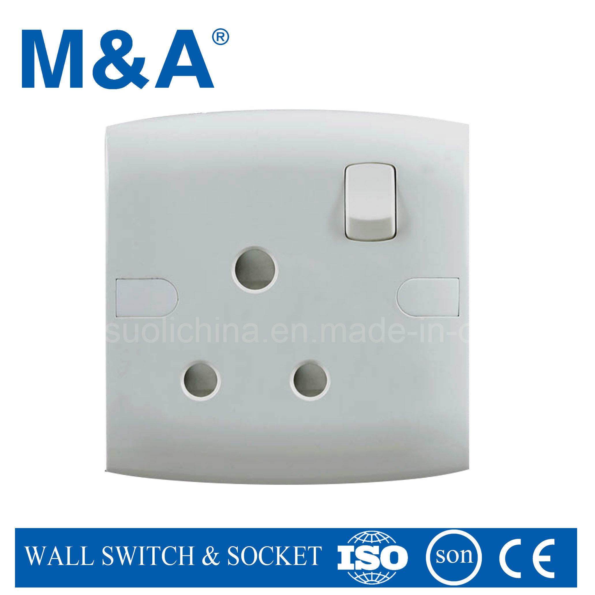 Me Series 1 Gang 15 a Switched Socket