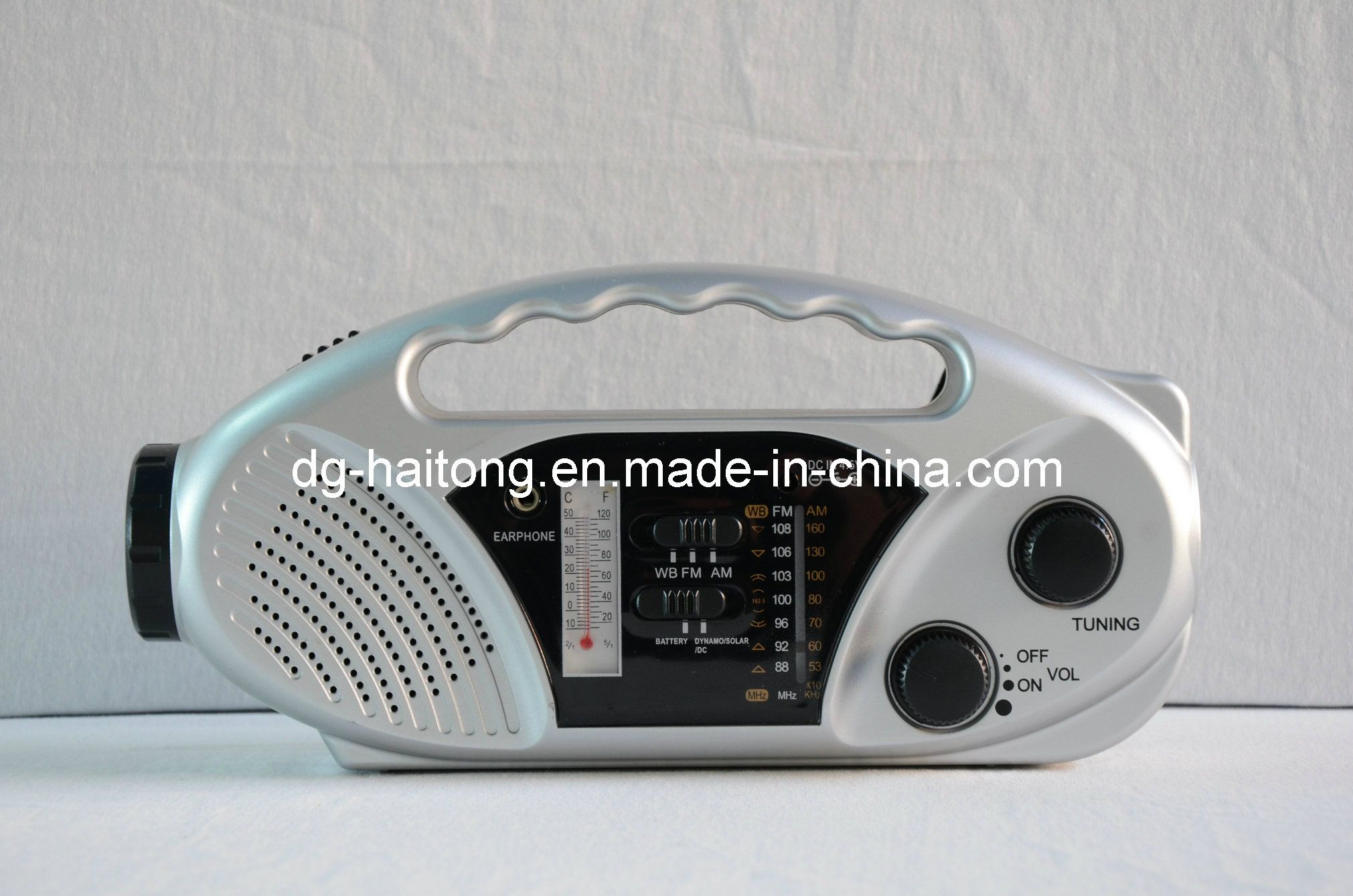 2015 New Fashioned Best Price Solar Dynamo Recharging Radio Ht-898sw