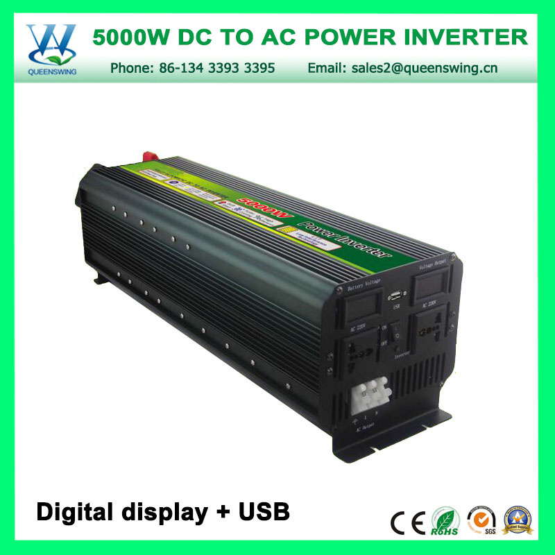 5000W DC12V AC110/120V Power Inverter with Digital Display (QW-M5000)