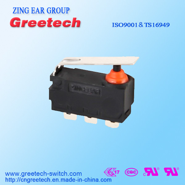 Long Life High Realiability IP67 Waterproof Micro Switch with UL cUL RoHS