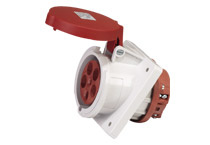 Angle Panel Mounted Socket (QX1155)