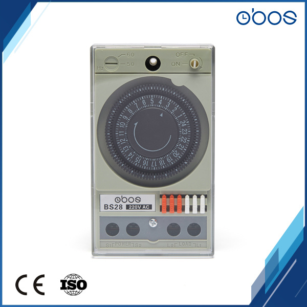 220V Timer Switch Mechanical with Power Outage Memory