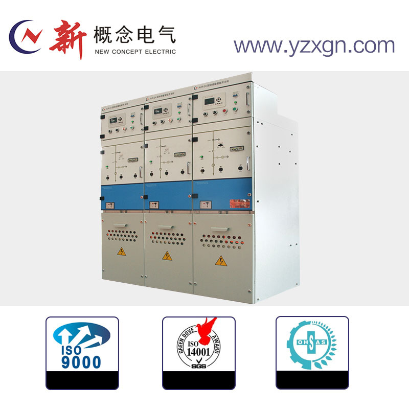 24kv Intelligent Compact Solid Insulation Ring Main Unit Rmu