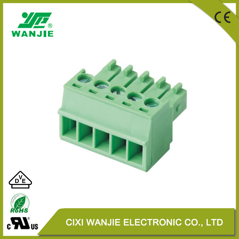 Pluggable PCB Terminal Block, Pitch 3.5mm, 3.81mm