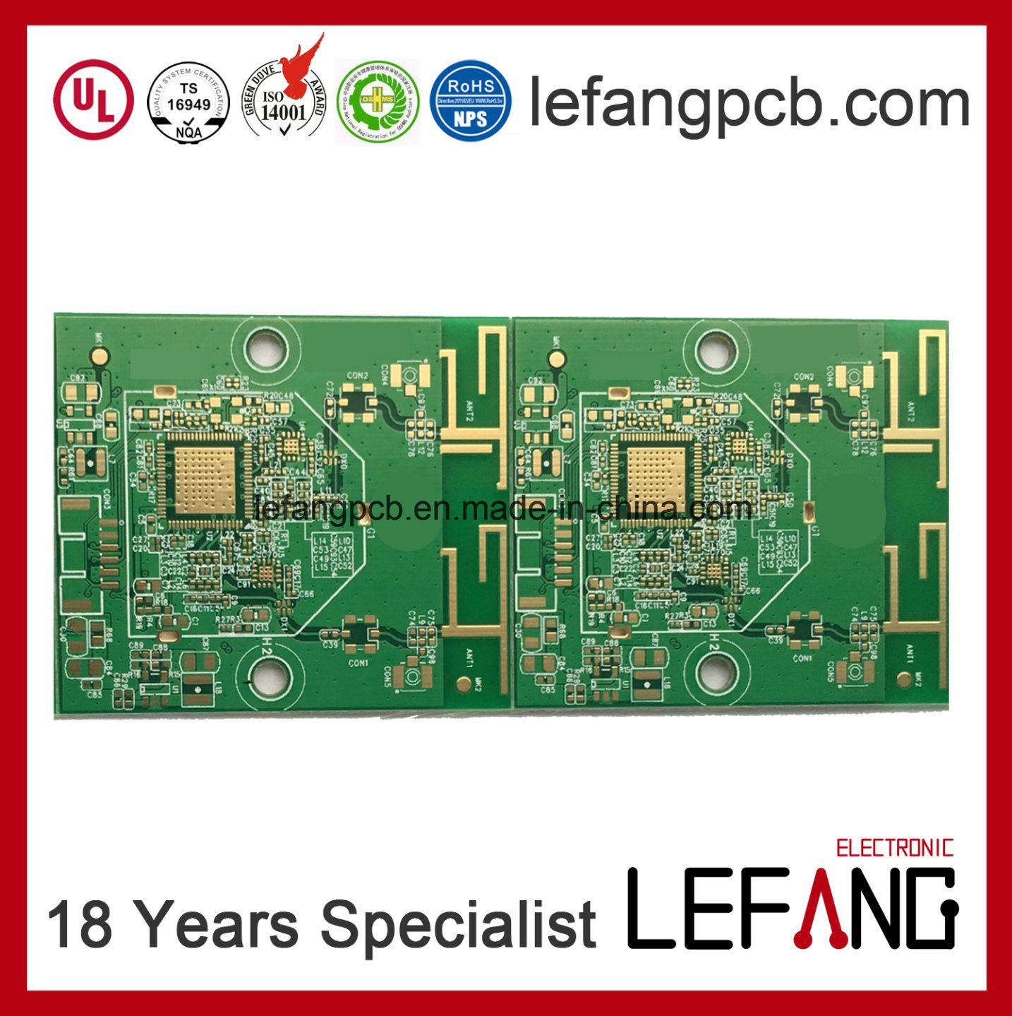 Arlon PCB Board for Safety Equipments