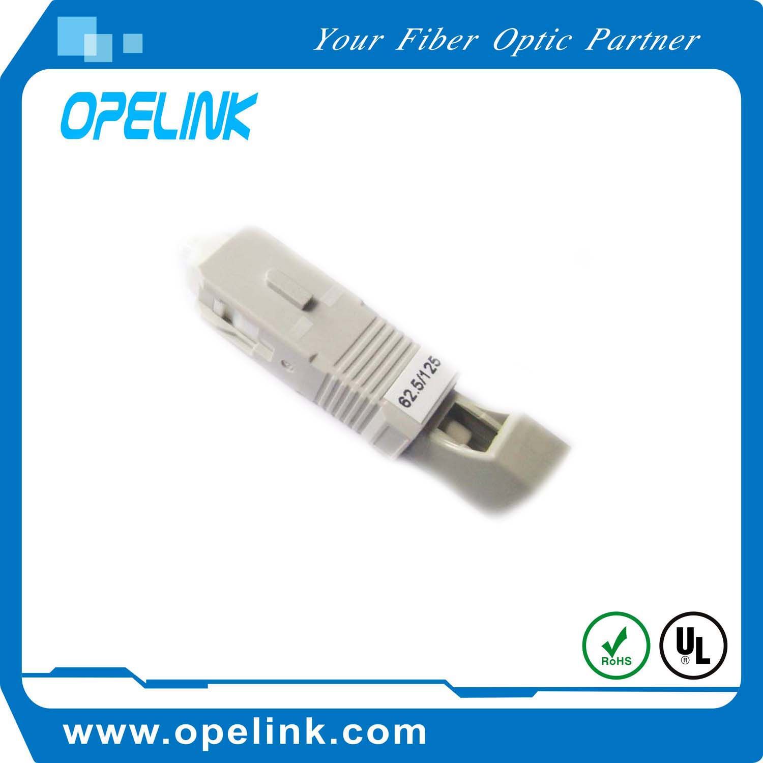 Sc Fiber Optic Adapter Simplex Sm Optical Fiber Testing Instrument