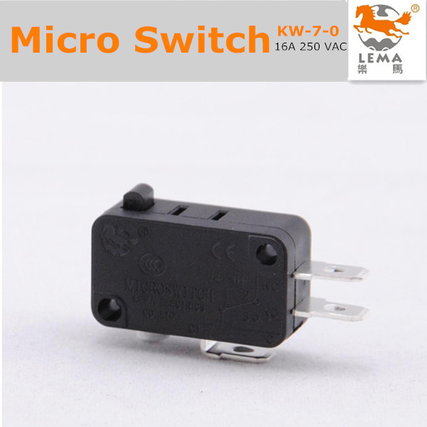 AC T85 16A 250V UL VDE CE Micro Switch Kw-7-0