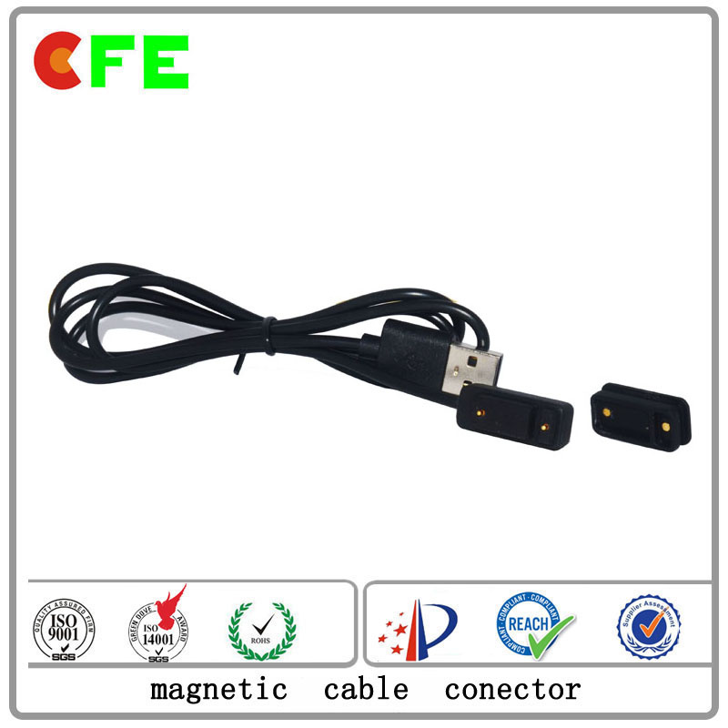 Waterproof Magnetic Cable Connector for Pet Wearable Products