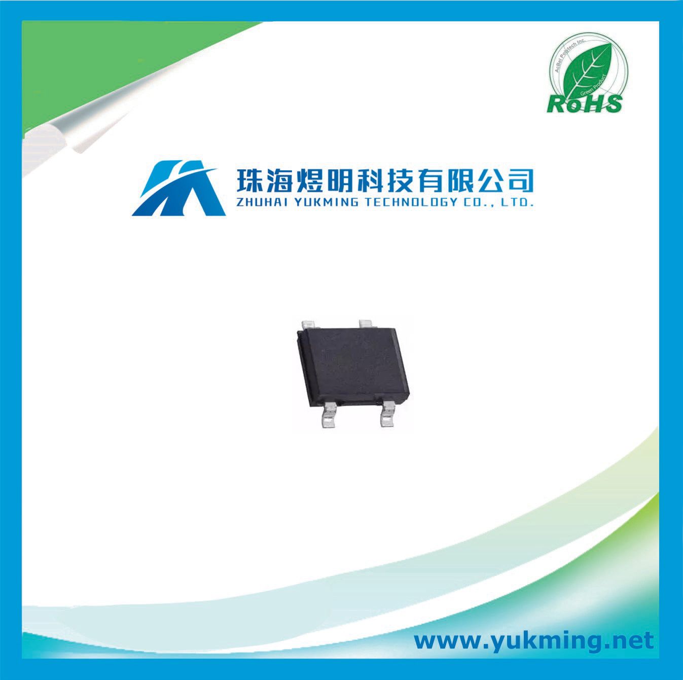 Electronic Component Diodes Bridge Rectifier Diode for PCB Board
