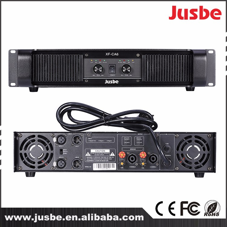 XF-CA6 Class H 1200W High Quality Professional High Power Amplifier