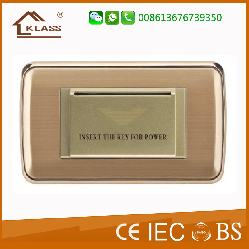 Ce IEC Approval Hotel Power Card Switch