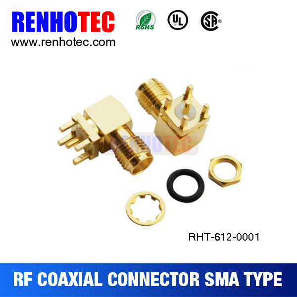 PCB Mount RF Connector SMA Female Connectors